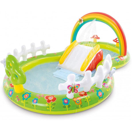 Pool Inflatable (Rainbow) Size 290*180*104 cm from INTEX 