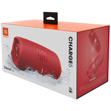 JBL Bluetooth Speaker CHARGE 5 Wireless Up to 20 Hours Waterproof Red 