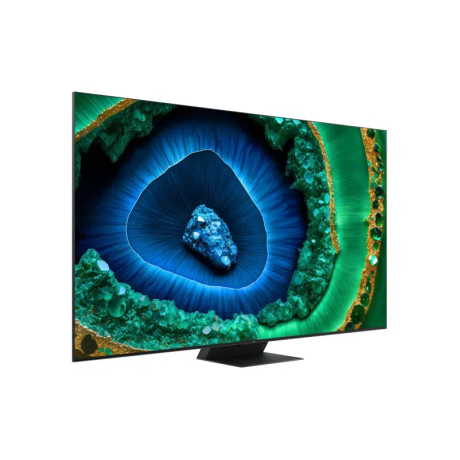  تي سي إل تلفزيون QLED فئة C8 حجم 65 بوصة 4K UHD ذكي بنظام تشغيل جوجل تي في. 