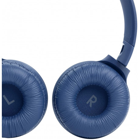 JBL Headphones (On-Ear) Wireless , Up to 40 Hours of Battery Life, Blue Color. 
