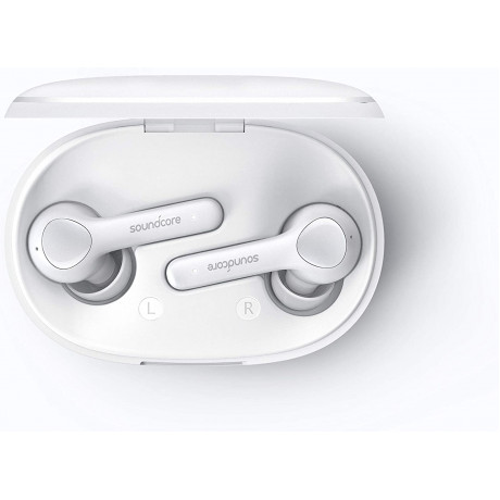  Anker Earphone Wireless Soundcore Lite Note Up to 40 Hours of Playtime White Color. 