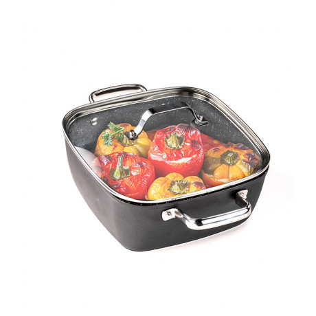 Casserole Multicooker 3 in 1 (Frying, Cooking & Steaming) 24cm Capacity 4.3 Liter Series EveryDay Plus from Food Appeal 