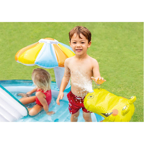 Pool Inflatable (Gator) Size 203*173*89 cm from INTEX 