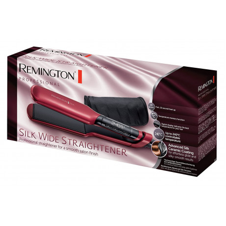 Hair Straightener Silk Wide ,Temperature 240°C Red Color from Remington 