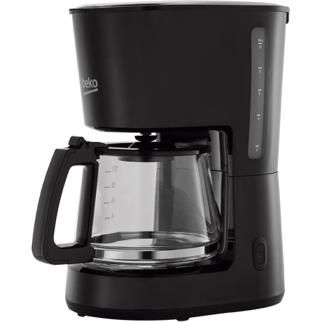  Beko Filter Coffee Machine 1100W, Prepare Up to 10 Cups, Black Color. 