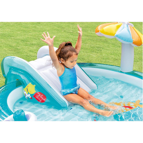 Pool Inflatable (Gator) Size 203*173*89 cm from INTEX 