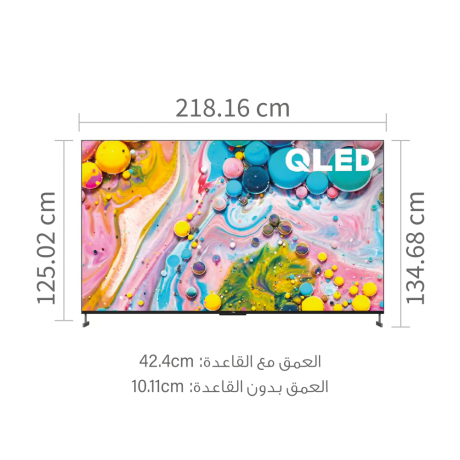  TCL Television QLED C7 Series Size 98 Inch 4K UHD Smart Google TV. 