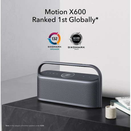  ساوندكور سماعة لاسلكية Motion X600 بقدرة 50 واط لون أسود 