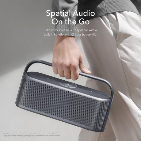  ساوندكور سماعة لاسلكية Motion X600 بقدرة 50 واط لون أسود 