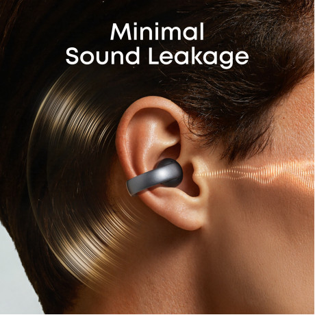  ساوندكور سماعات أذن لاسلكية AeroClip لون أسود 