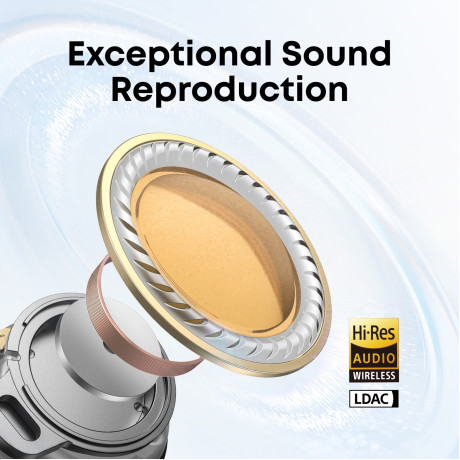  ساوندكور سماعات أذن لاسلكية Liberty 5 بخاصية إلغاء الضجيج لون أبيض 