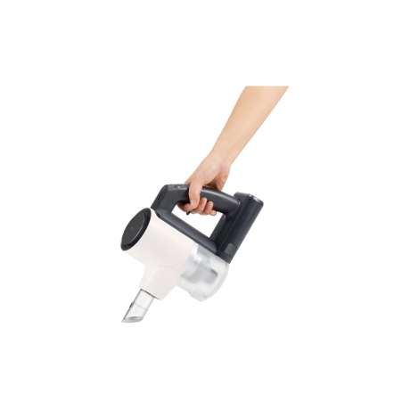  إل جي مكنسة كهربائية عامودية لاسلكية بقوة 150 واط هوائي لون أسود وأبيض 