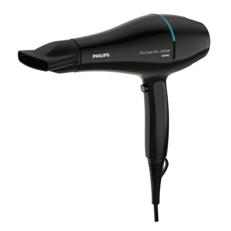  فيليبس مجفف شعر بقدرة 2100 واط ThermoProtect لون أسود 