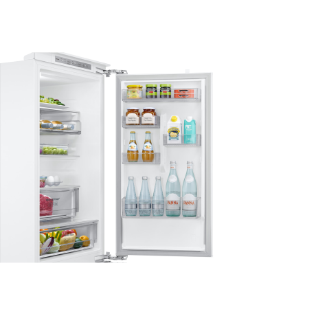  سامسونج ثلاجة بلت إن فريزر سفلي سعة 267 لتر، أبيض ثلجي. 