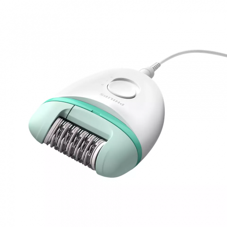  فيليبس آلة إزالة الشعر السلكية 15 فولت إعدادان للسرعة، أبيض/أخضر 