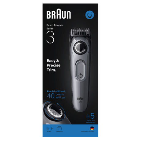  براون ماكينة حلاقة الشعر Series 3 Styler لون أسود 