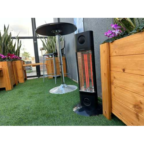  سمارتير مدفأة Veito بقدرة 1200 واط، لون أسود. 