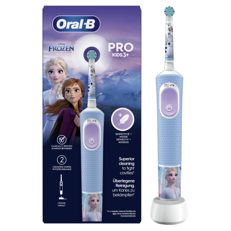  أورال-بي فرشاة أسنان كهربائية Vitality Frozen لون أزرق 