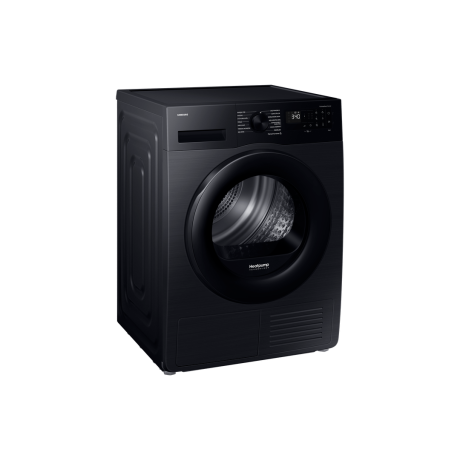  سامسونج نشافة سعة 9 كغم، نظام مضخة حرارية موفر للكهرباء، 14 برنامج، أسود. 