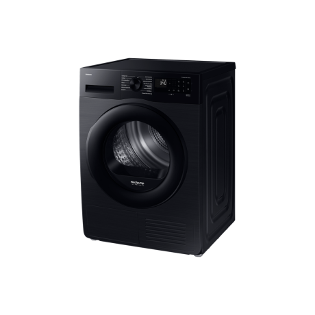  سامسونج نشافة سعة 9 كغم، نظام مضخة حرارية موفر للكهرباء، 14 برنامج، أسود. 