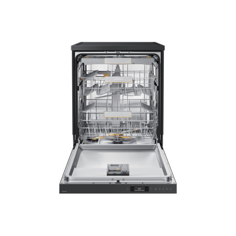  سامسونج جلاية، 11 برامج، سعة 14 طقم، ماتور انفرتر ، 3 رفوف، أسود غير لامع 