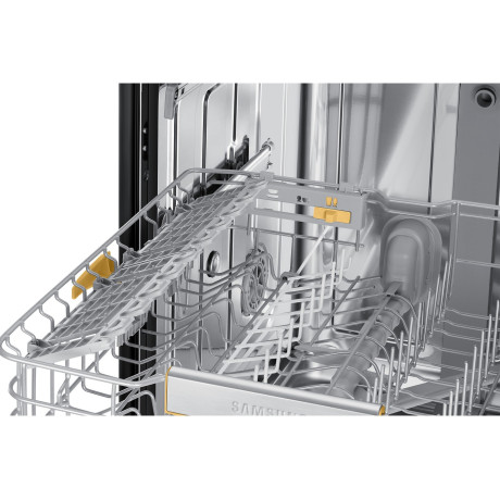  سامسونج جلاية، 11 برامج، سعة 14 طقم، ماتور انفرتر ، 3 رفوف، أسود غير لامع 