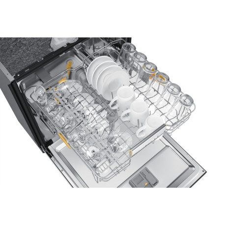  سامسونج جلاية بلت إن، 9 برامج، سعة 14 طقم، 3 رفوف، أبيض. 