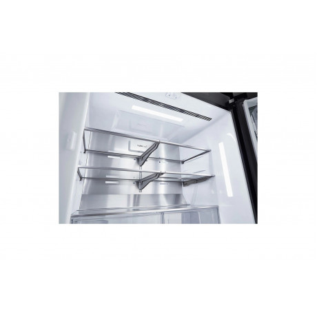  LG Refrigerator InstaView 4 Door Capacity 632 Ltr, Inverter Compressor Save Energy, Silver Glass. 