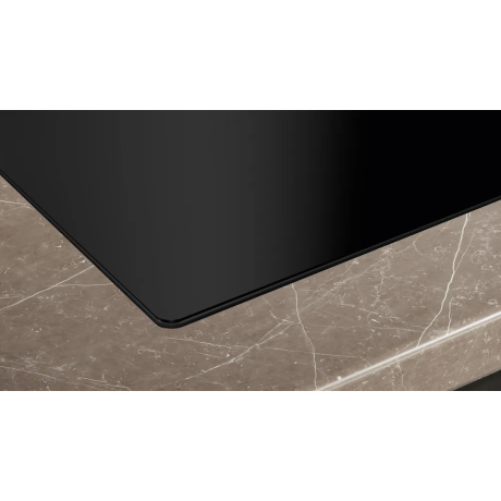  سيمنز طباخ الحث المغناطيسي مع شفاط بلت إن 80 سم زجاج أسود 