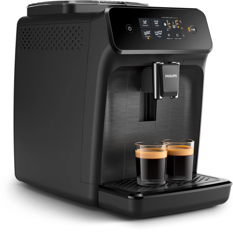  فيليبس ماكينة قهوة أوتوماتيكية أومنيا بيور 1200، أسود 