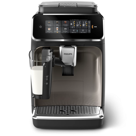  فيليبس ماكينة قهوة أوتوماتيكية لاتيه جو 3300، فضي 