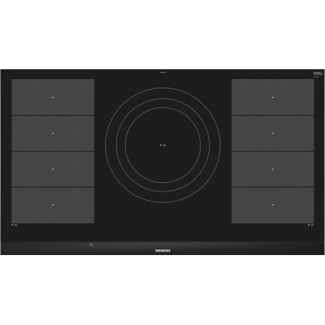  سيمنز طباخ الحث المغناطيسي بلت إن 90 سم زجاج أسود 