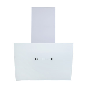 فيرغاز هايتك شفاط يعلق على الحائط 90 سم، قوة الشفط 750 م³/بالساعة، زجاج أبيض.