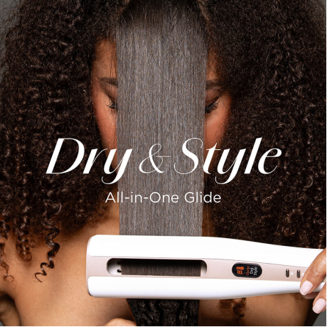  تشي مصفف شعر LAVA AirGlide الكل في واحد بدرجة حرارة 210 مئوية لون لؤلؤي 