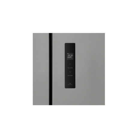  إل جي ثلاجة أربع أبواب سعة 474 لتر، ماتور انفرتر موفر للكهرباء، فضي. 