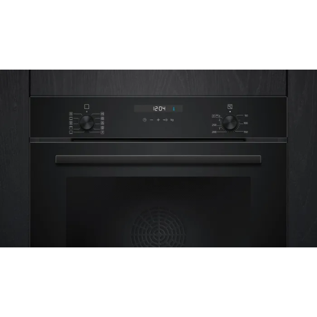  سيمنز فرن كهربائي بلت إن 60 سم زجاج أسود 