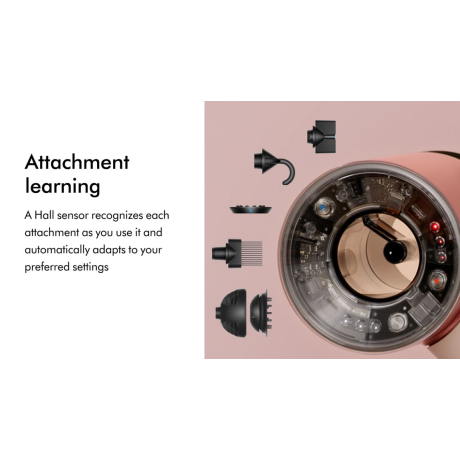  دايسون مجفف شعر Supersonic بقدرة 1600 واط لون Bronze Pink 