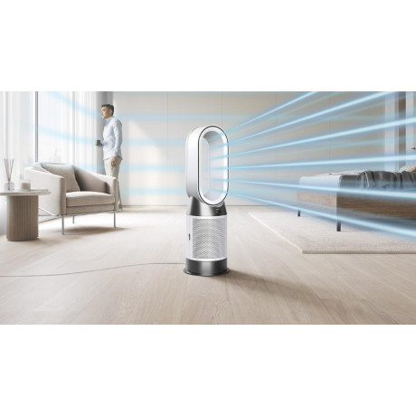  دايسون جهاز تنقية هواء Hot & Cold HP11 يغطي 27 متر مربع لون أبيض وفضي 