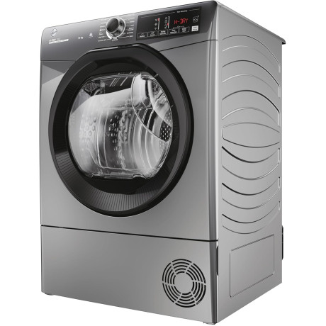  هوفر نشافة سعة 10 كغم، نظام مكثف داخلي، 9 برنامج، فضي. 