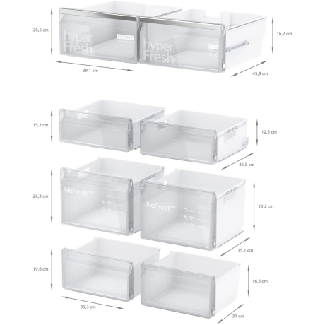  سيمنز ثلاجة أربع أبواب سعة 601 لتر ستانلس ستيل أسود 