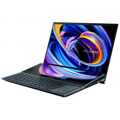  Asus Notebook ZenBook ProDuo 15.6" OLED Touch Processor Intel® Core™ i7, Memory 16G/1TB SSD, VRAM 8G, Win10 Blue Color. 