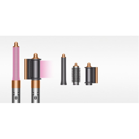  دايسون مصفف الشعر إيرراب لايت (HS05) للشعر الطويل والمتعدد الأنماط 1300 واط، نيكل/نحاسي 