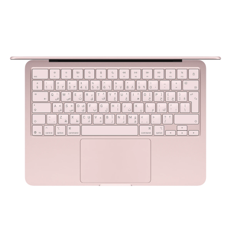  ابل ماك بوك Neo معالج A18 Pro ذاكرة 8 جيجابايت سعة 256 جيجابايت لون Blush 