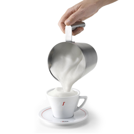  سيغافريدو خافق حليب ساخن وبارد سعة 250 مل ستانلس ستيل 