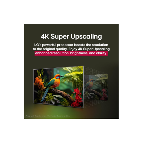  تلفزيون إل جي NanoCell فئة NANO80 حجم 55 بوصة بدقة 4K UHD ذكي بنظام تشغيل WebOS. 