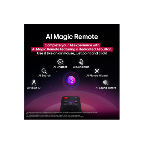  تلفزيون إل جي NanoCell فئة NANO80 حجم 55 بوصة بدقة 4K UHD ذكي بنظام تشغيل WebOS. 