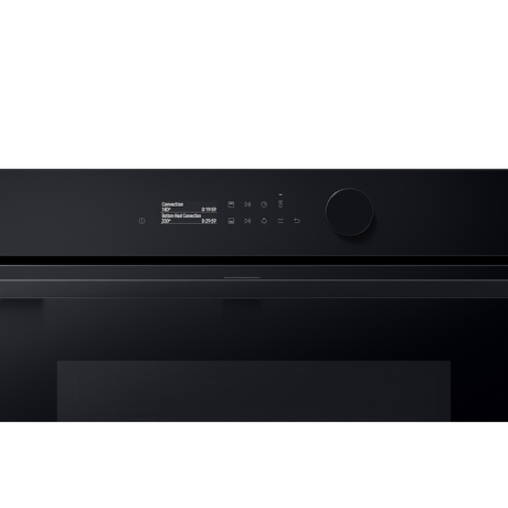  سامسونج فرن بلت إن Dual Cook سعة 76 لتر، أسود 