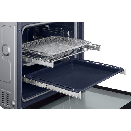  سامسونج فرن بلت إن Dual Cook سعة 76 لتر، 12 برنامج، أسود 