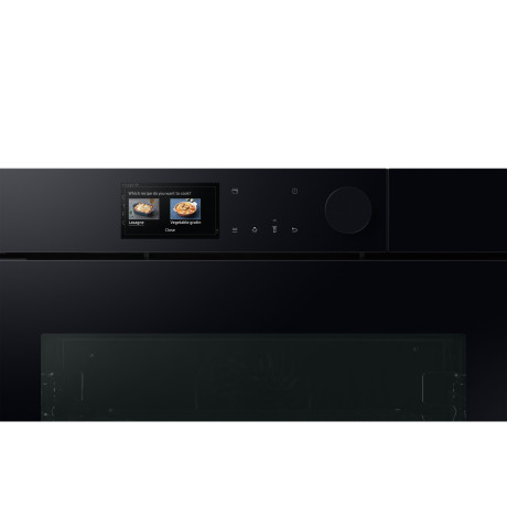  سامسونج فرن بلت إن Dual Cook سعة 76 لتر، 12 برنامج، أسود 