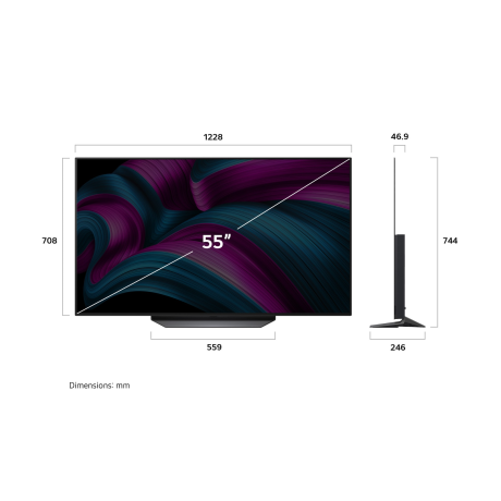  إل جي تلفزيون OLED سمارت UHD ‎55 بوصة 